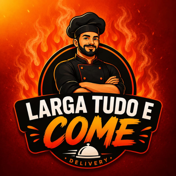 Larga Tudo e Come - logo