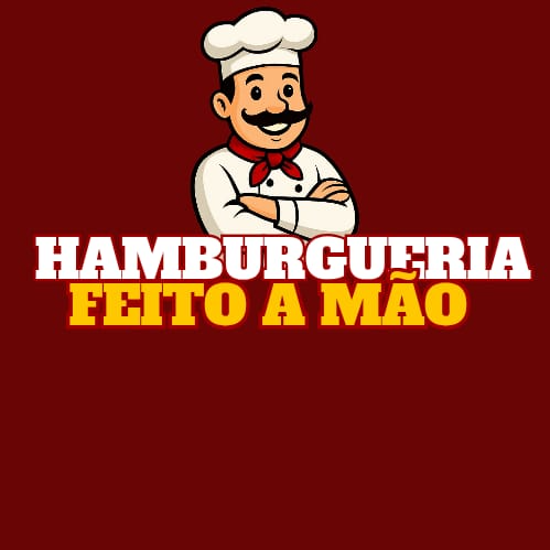 Hamburgueria Feito a Mão - logo