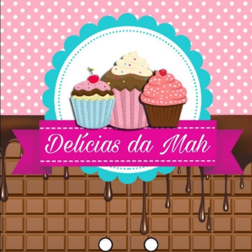 Delícias da Mah! - logo