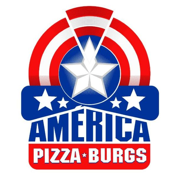 America Pizza e Burgs - logo