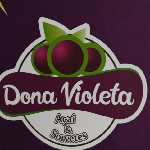 Dona Violeta Açai e Sorvetes - logo