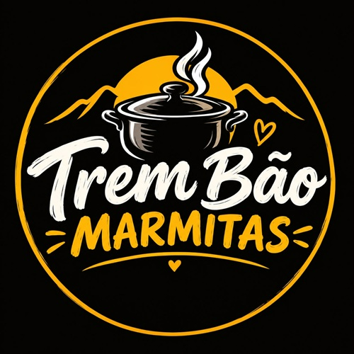 Trem Bão Marmitas  - logo