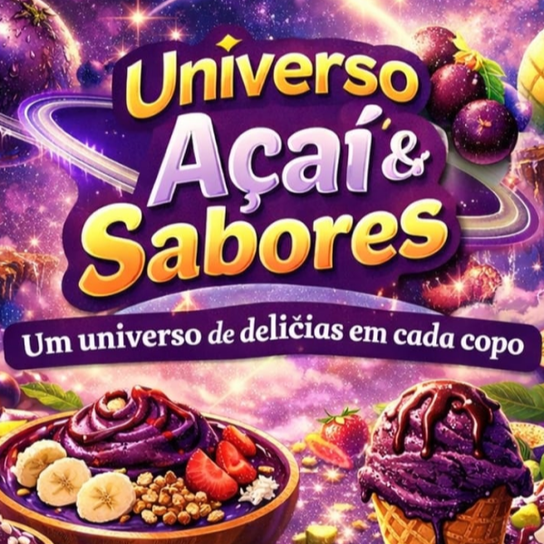 Universo Açaí e Sabores - logo