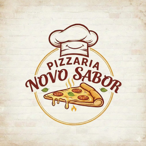 Pizzaria Novo Sabor - logo