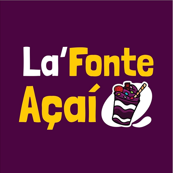 La fonte Açaí  - logo