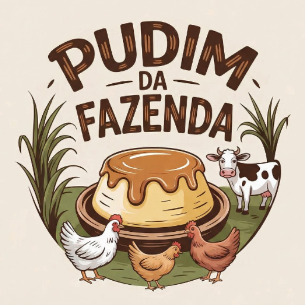 Pudim da Fazenda - logo