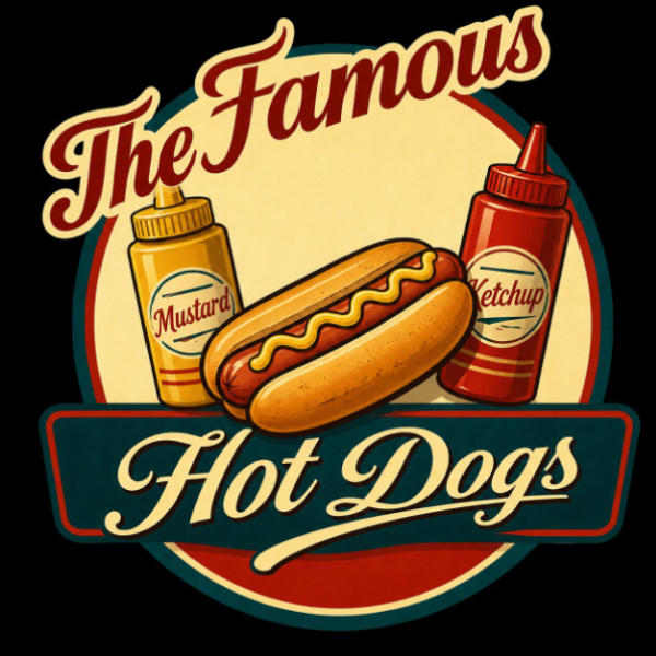 The Famous Hot Dogs - logo