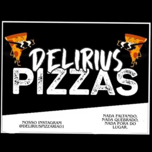 Delirius Pizzaria  - logo
