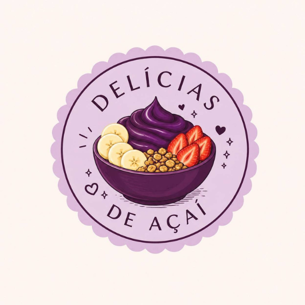 Delicias de Açaí - logo