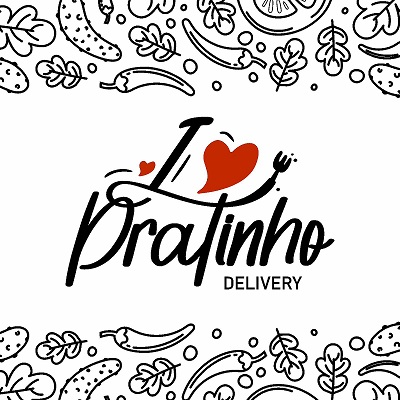 I Love Pratinho Delivery - logo