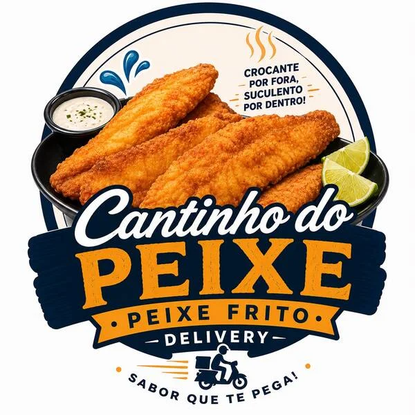 Cantinho do peixe - Novo - logo