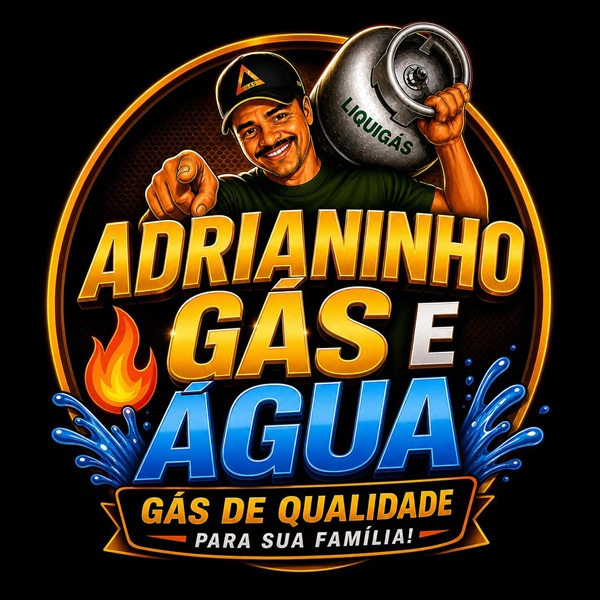 Adrianinho Gás e Água - logo