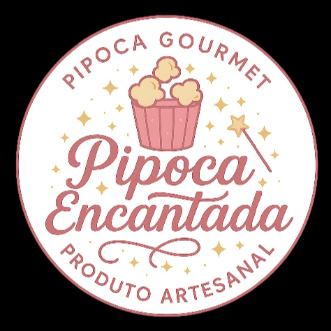 Pipoca Encantada - logo