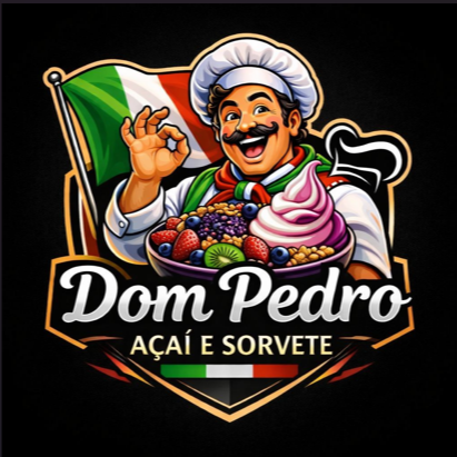 DOM PEDRO AÇAÍ E SORVETES - logo
