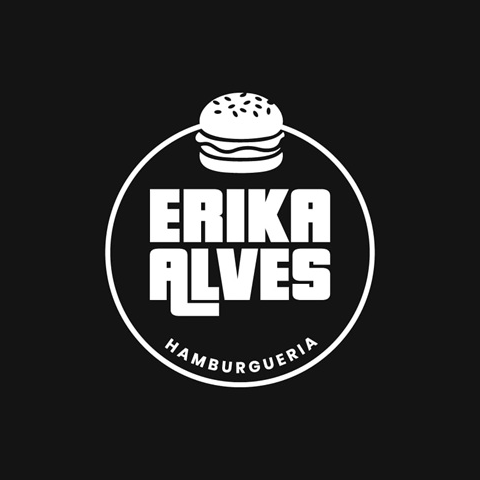 Hambúrgueria Erika Alves - logo