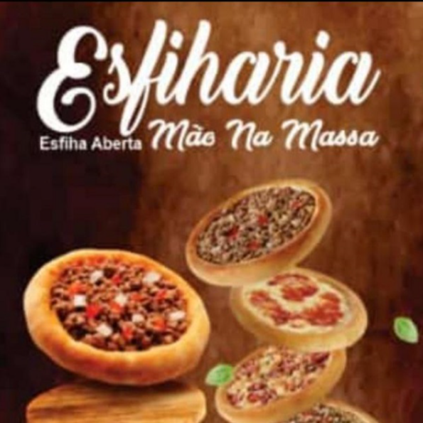 Esfiharia mão na massa - logo