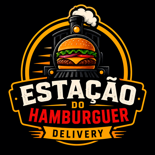 ESTAÇÃO DO HAMBURGUER - logo