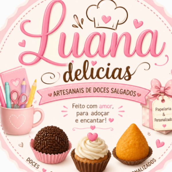 Luana Delícias Artesanais - logo