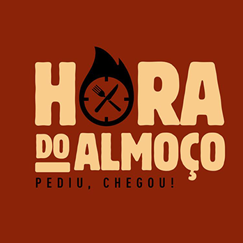 HORA DO ALMOÇO! Pediu, Chegou! - logo