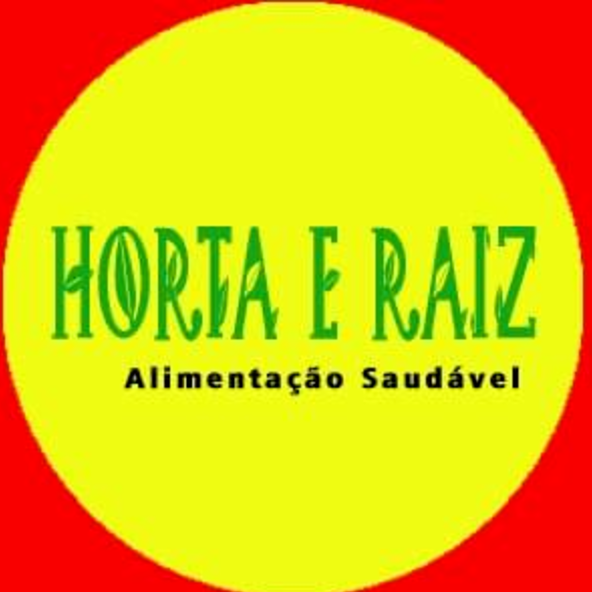 Horta e Raiz Alimentação Saudável  - logo
