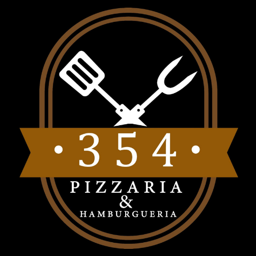 354 Pizzaria & Hamburgueria - logo