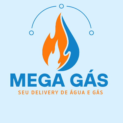Mega Gás e Água  - logo