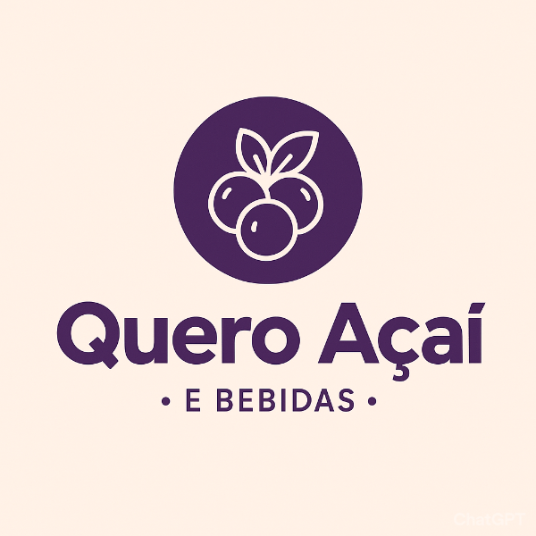 Quero Açaí e Bebidas - logo