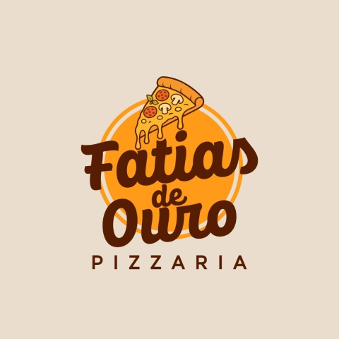 Fatias de Ouro Pizzaria - logo