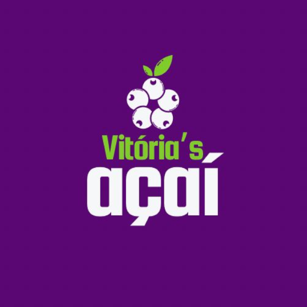 Vitória's Açaí - logo