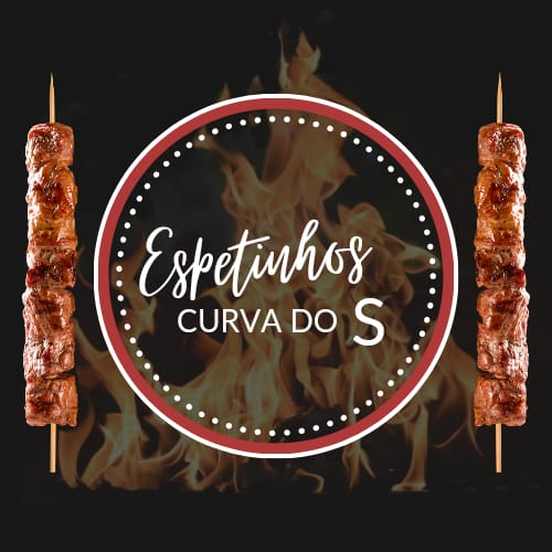 Espetinhos curva do S  - logo