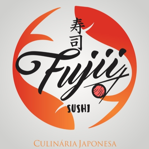 Fujii sushi culinária japonesa  - logo