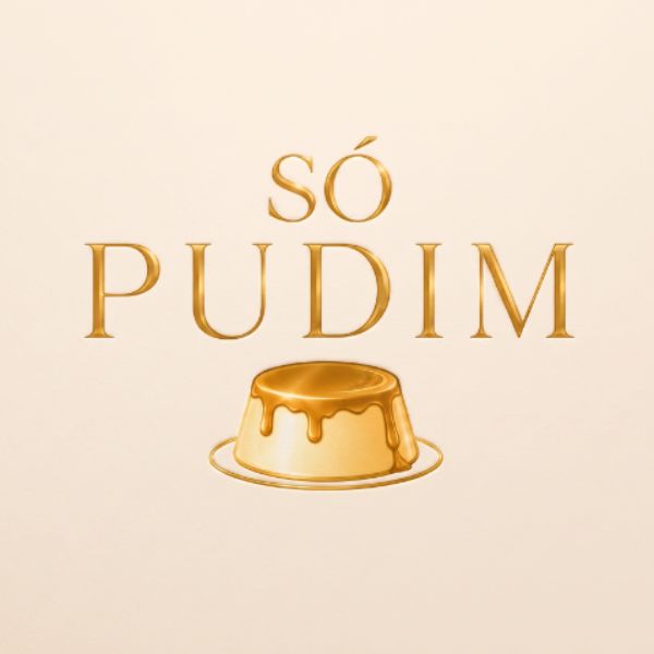 Só Pudim  - logo