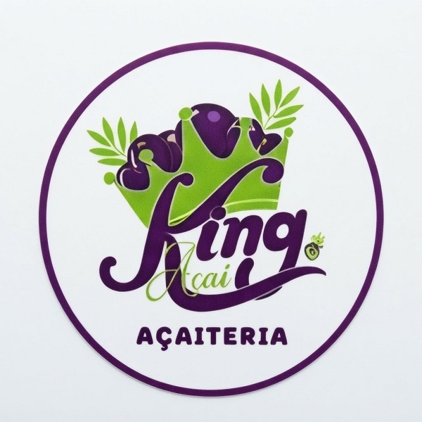 Açaí King e Mini Salgados - logo