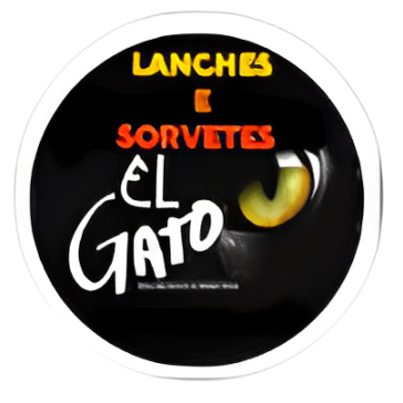 El Gato Sorvetes e Salgados - logo