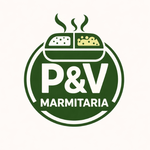 P&V Marmitaria - logo