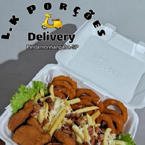 LK Porções  - logo