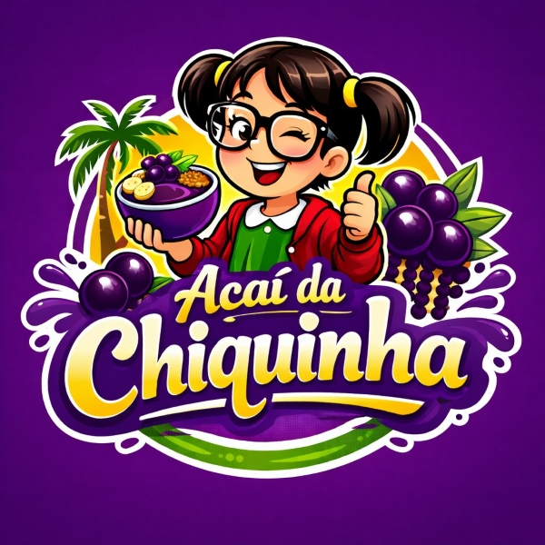 Açaí da Chiquinha  - logo