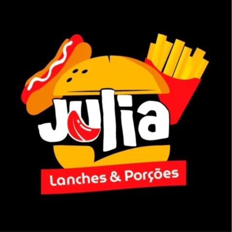 Julia Lanches e Açaí D.E. - logo
