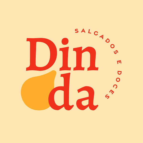 Dinda Salgados e Doces  - logo