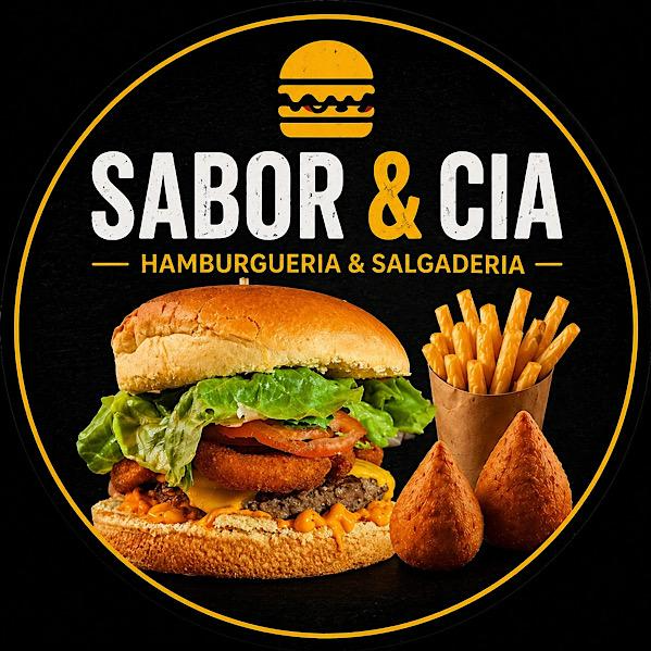 SABOR & CIA HAMBÚRGUERIA & SALGADERIA - logo