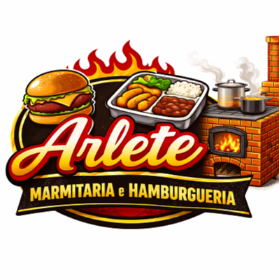 Arlete Marmitaria e Hamburgueria  - logo