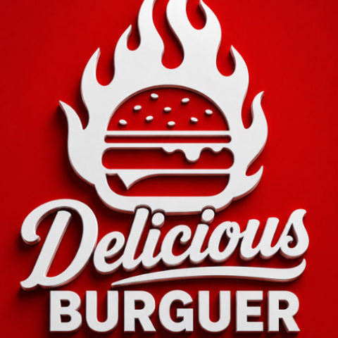 Delícious burguer  - logo