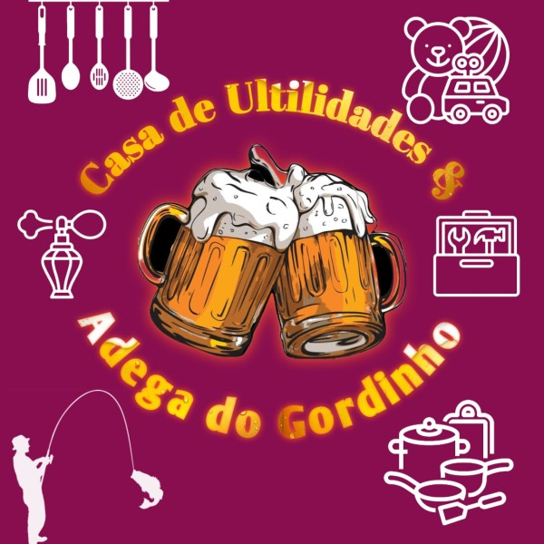 Casa de Utilidades e Adega do Gordinho - logo