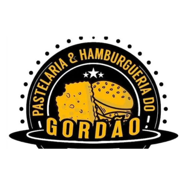 Pastelaria & Hamburgueria do Gordo - logo
