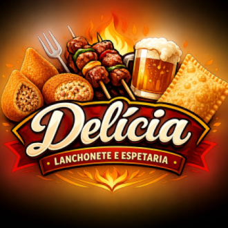 Delicia Lanchonete e Espetaria - logo