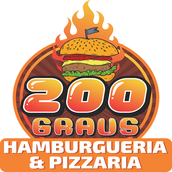 200 Graus Hamburgueria - logo