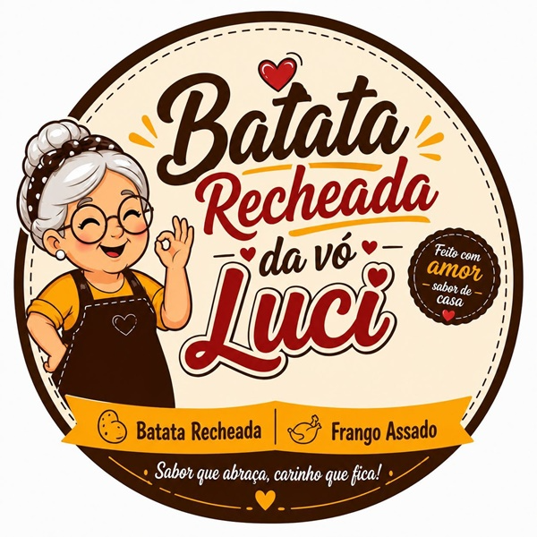 Batata Recheada da Vó Luci - logo