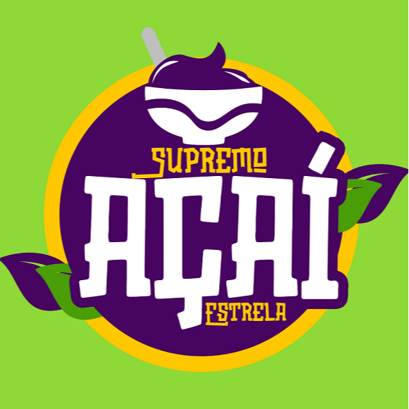 Supremo Açaí Estrela - logo