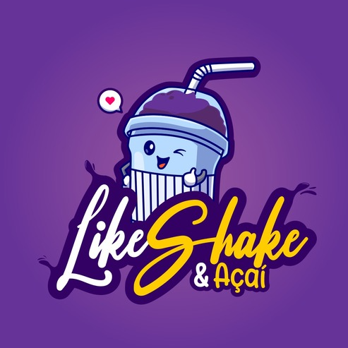 LikeShake & Açaí - logo