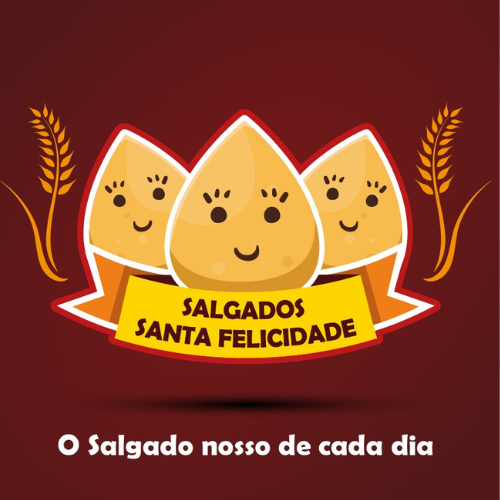 Salgados Santa Felicidade - logo